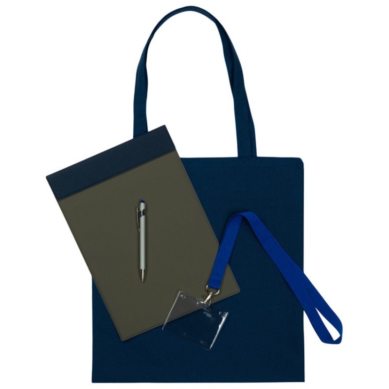 Набор для конференций "Conferencier", темно-синий