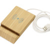 Подарочный набор с БЗУ и внешним аккумулятором «Bamboo Set», натуральный