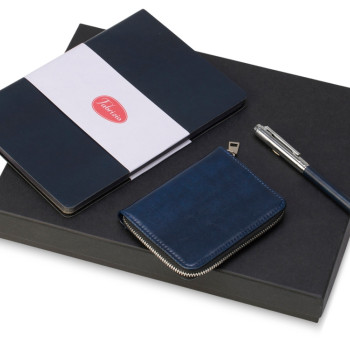 Подарочный набор "Fabrizio Large", темно-синий