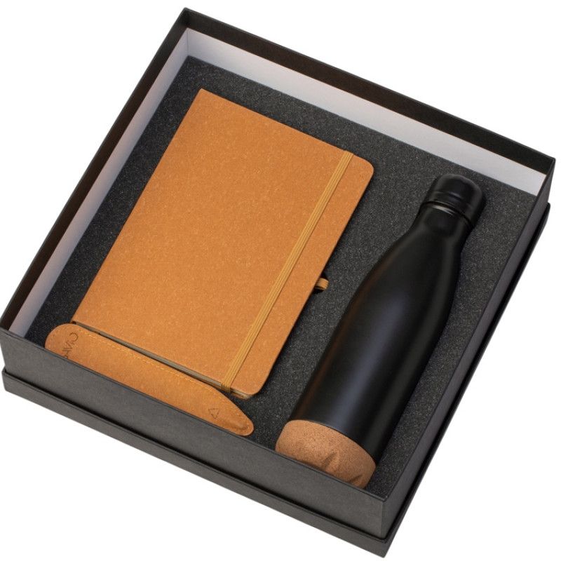 Подарочный набор "Venera Corn", натуральный/черный