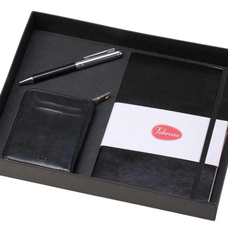 Подарочный набор "Fabrizio Small", черный