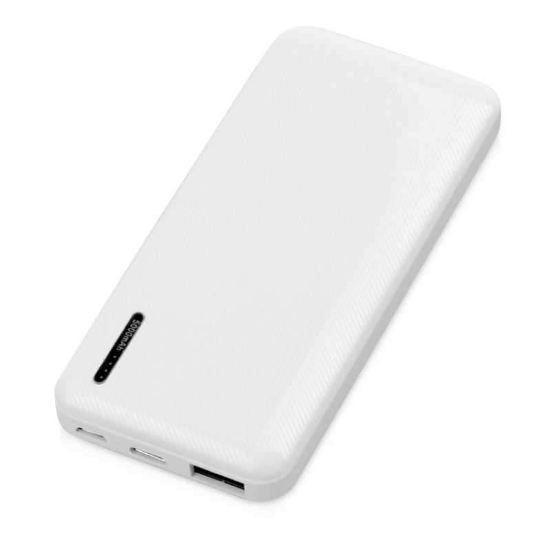 Подарочный набор с флешкой, повербанком и ручкой, темно-синий/черный