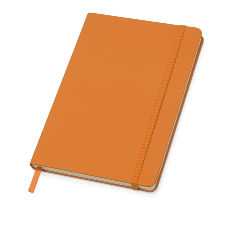 Подарочный набор Vision Pro soft-touch с ручкой и блокнотом А5, оранжевый Подарочный набор Vision Pro soft-touch с ручкой и блокнотом А5, оранжевый