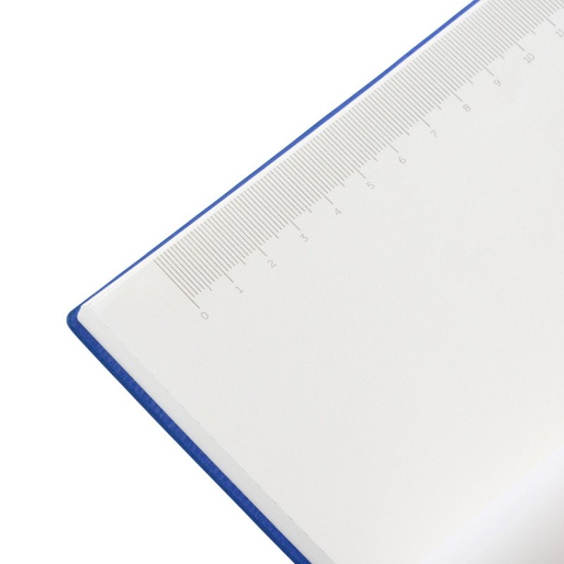 Набор блокнот в гибкой обложке А5 и металлическая шариковая ручка "Nabokov", синий