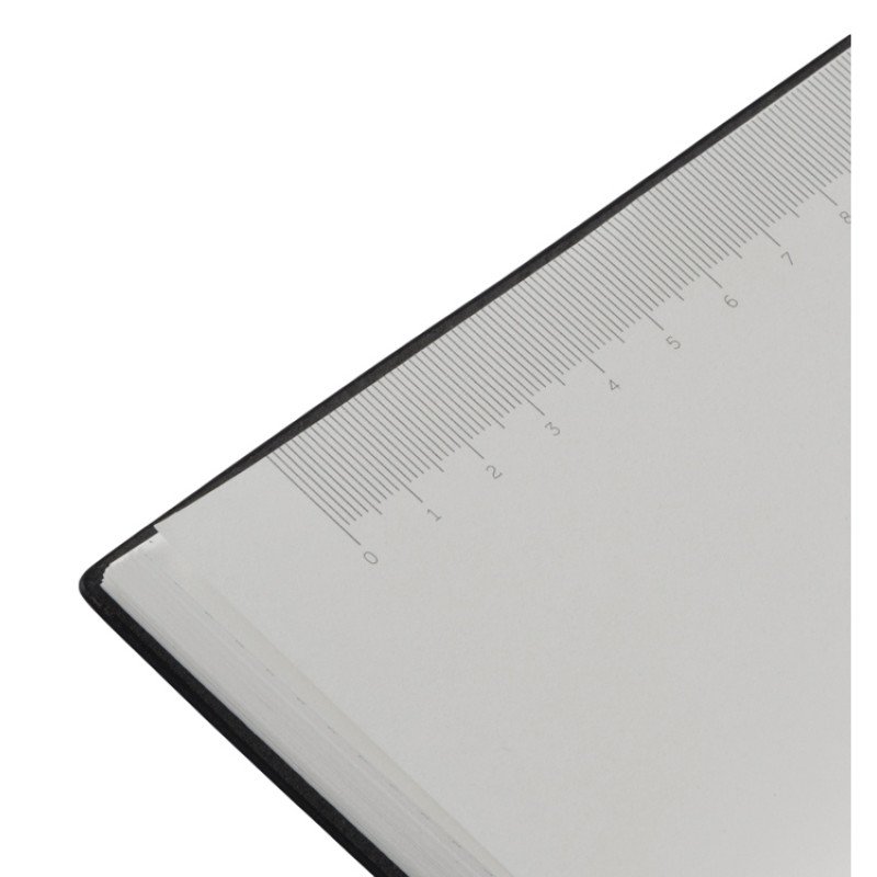 Набор блокнот в гибкой обложке А5 и металлическая шариковая ручка "Nabokov", черный