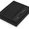 Подарочный набор Moleskine Hemingway с блокнотом А5 и ручкой, черный