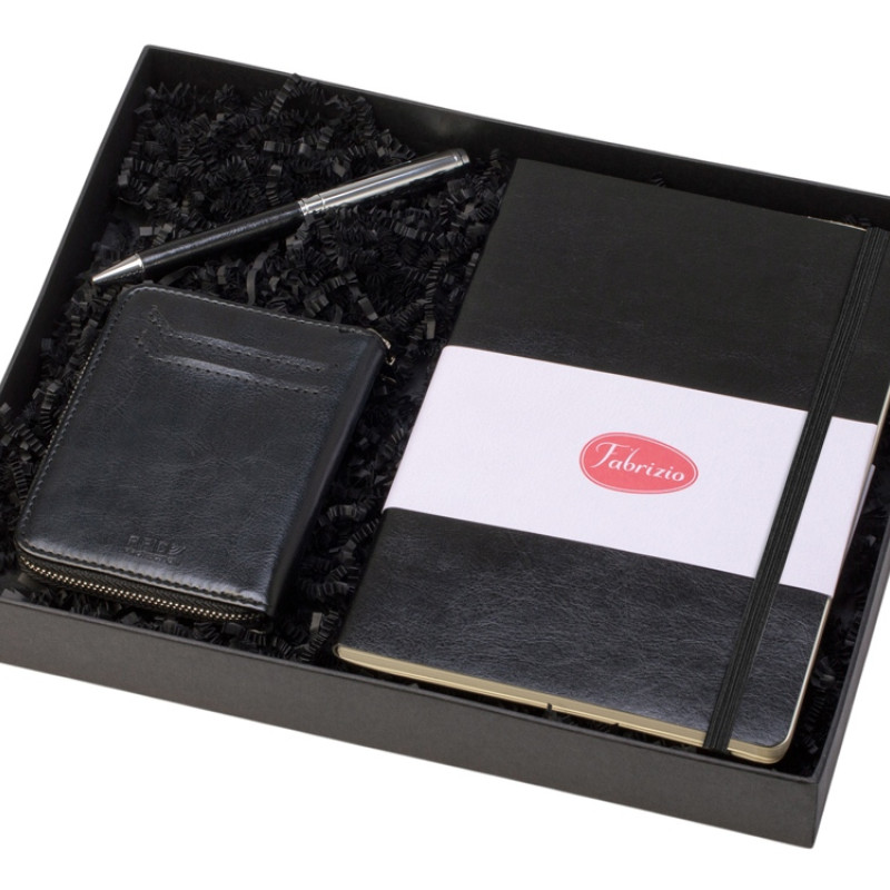 Подарочный набор "Fabrizio Small", черный