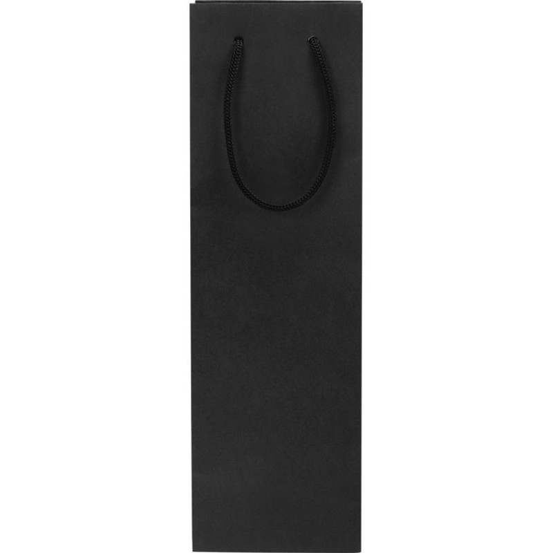 Пакет под бутылку Imilit 11х35х11 см, черный