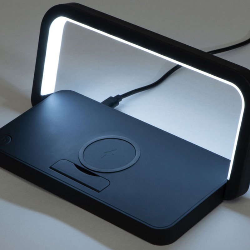 Беспроводная зарядка с лампой "Robo", 10 W