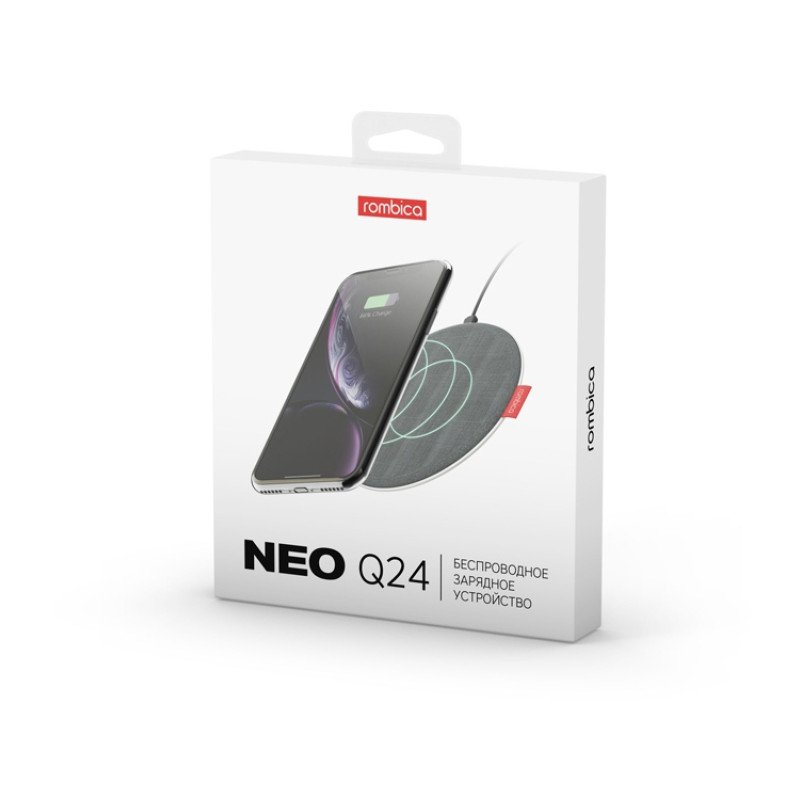 Беспроводное зарядное устройство «NEO Q24 Quick», 15 Вт Беспроводное зарядное устройство «NEO Q24 Quick», 15 Вт