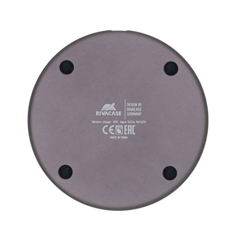 RIVACASE VA4915 GR3 беспроводное ЗУ 10 Вт, серая ткань, 12/96 RIVACASE VA4915 GR3 беспроводное ЗУ 10 Вт, серая ткань, 12/96