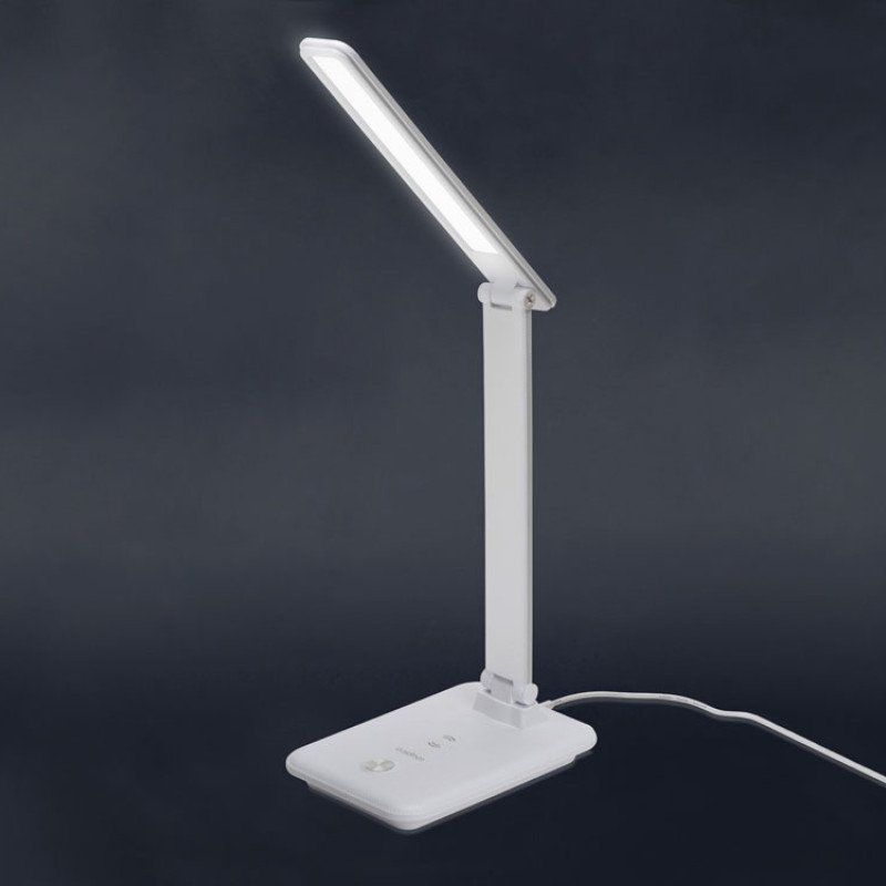 Настольная лампа Rombica LED FAROS, белый (квадратное основание) (Р)