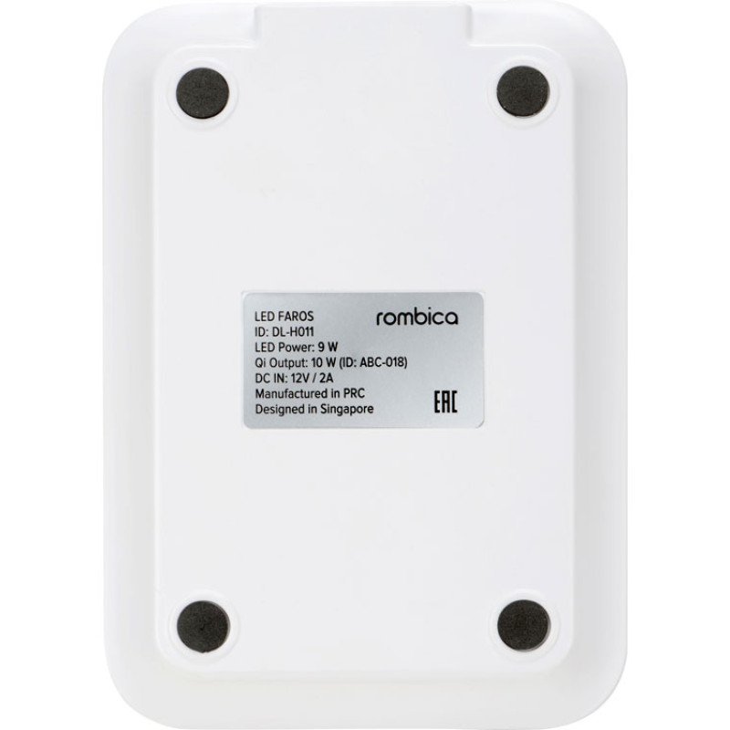 Настольная лампа Rombica LED FAROS, белый (квадратное основание) (Р)