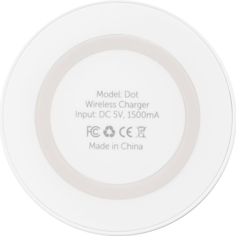 Беспроводное зарядное устройство «Dot», 5 Вт, белый
