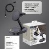 Беспроводная зарядная станция 3 в 1 MagSafe QI2 NEO Galaxy, черная, Deppa Беспроводная зарядная станция 3 в 1 MagSafe QI2 NEO Galaxy, черная, Deppa