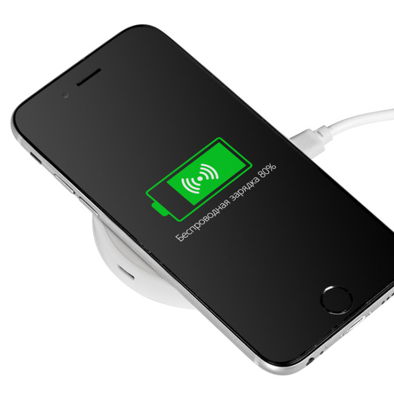 Беспроводное зарядное устройство «Dot», 5 Вт, белый