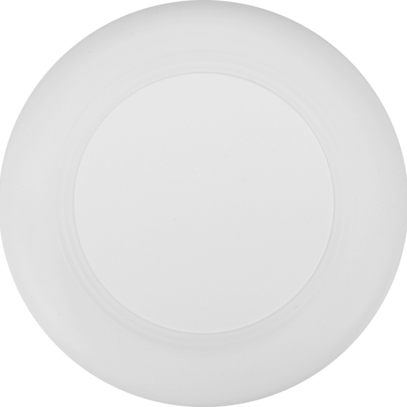 Беспроводное зарядное устройство со встроенным кабелем 2-в-1 "Disc", белый