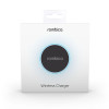 Беспроводное зарядное устройство Rombica  «NEO Core Quick» c быстрой зарядкой, черный (с лого) (Р)