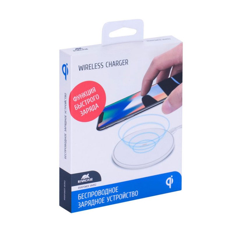 Беспроводное зарядное устройство VA4912, 10 Вт, белый