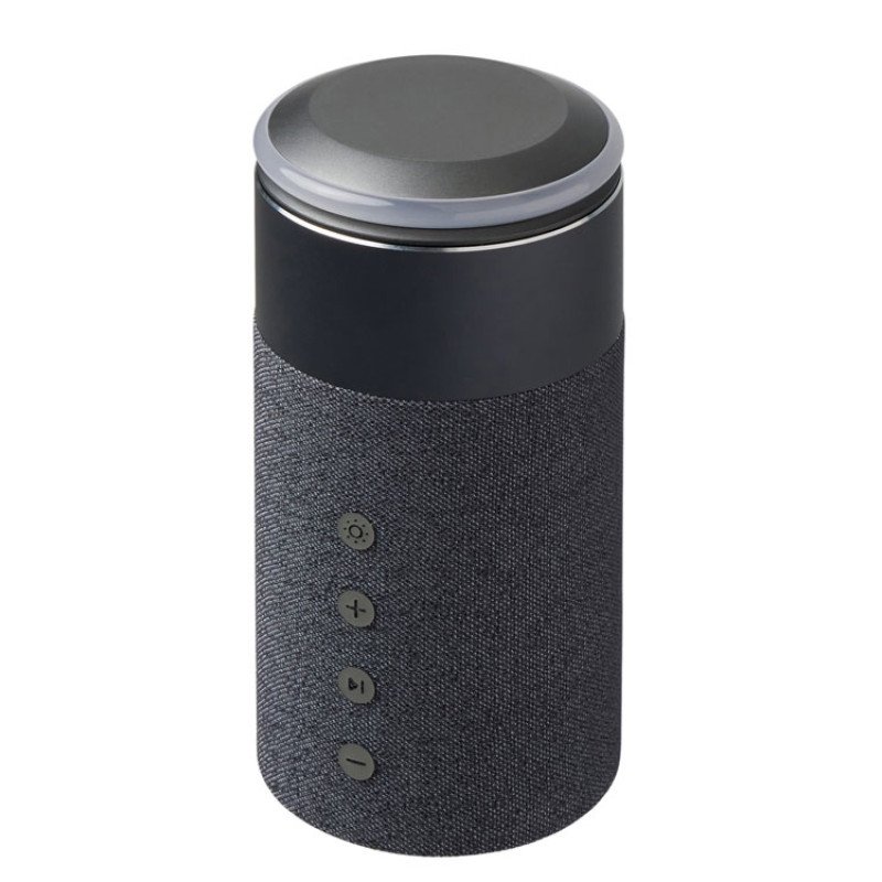 Колонка с беспроводной Magsafe-зарядкой для смартфона и наушников «Мьюзик», 15 Вт, черный