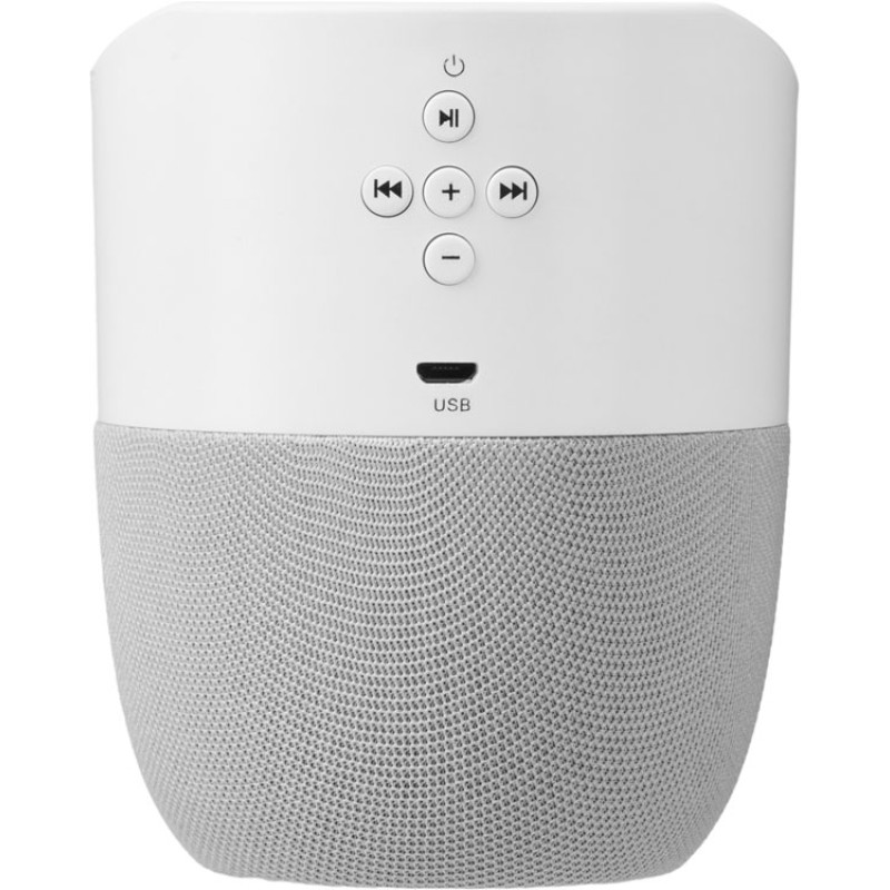 Портативная колонка с беспроводной зарядкой "Shuttle", 5 Вт, белый