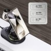 Беспроводная зарядная станция 3 в 1 MagSafe QI2 NEO Galaxy, черная, Deppa Беспроводная зарядная станция 3 в 1 MagSafe QI2 NEO Galaxy, черная, Deppa