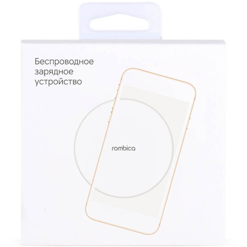 Беспроводное зарядное устройство Rombica NEO Q1W Quick, белый