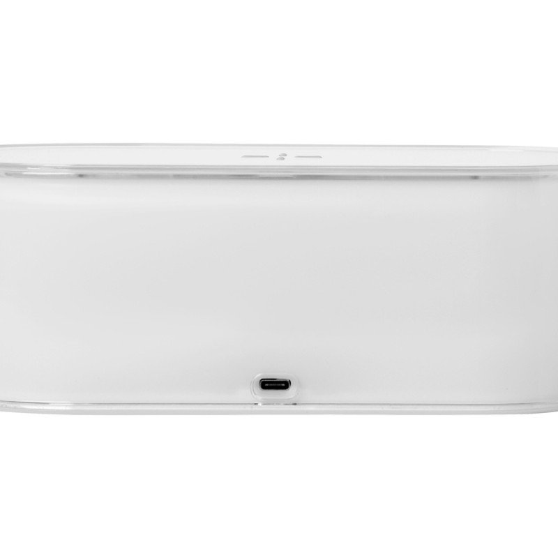 Ночник с беспроводной зарядкой и RGB подсветкой "Miracle", 15 Вт, белый