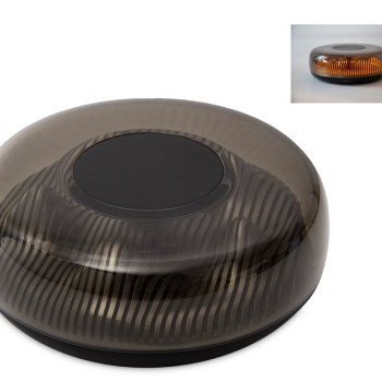 Ночник с беспроводной зарядкой "Ember", 15 Вт, черный (Р)