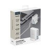 Зарядная станция 4xUSB Type-C, 2xUSB, PD, QC, 160Вт, белый, Deppa