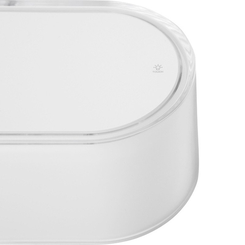 Ночник с беспроводной зарядкой и RGB подсветкой "Miracle", 15 Вт, белый