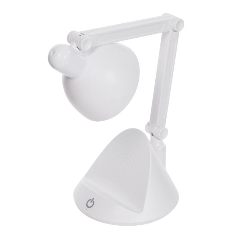 Настольный светильник с функцией беспроводной зарядки "Bendy" (Р)