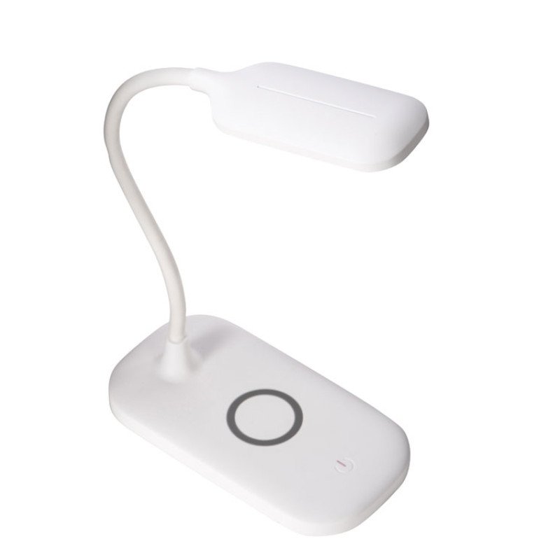 Настольный светильник с беспроводной зарядкой "Nimble", 10 Вт