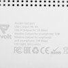 Складная зарядная станция с беспроводной зарядкой «Flashport», 15 Вт, белый