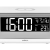 Часы с беспроводным зарядным устройством Rombica Timebox 2, белый