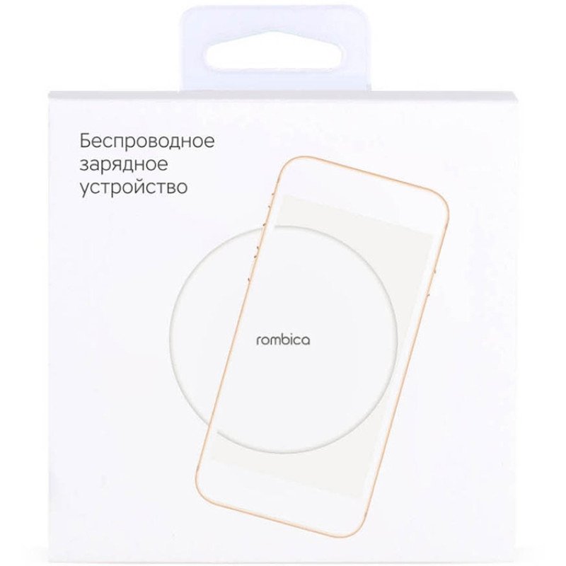 Беспроводное зарядное устройство Rombica NEO Q1W Quick, белый (Р) Беспроводное зарядное устройство Rombica NEO Q1W Quick, белый (Р)