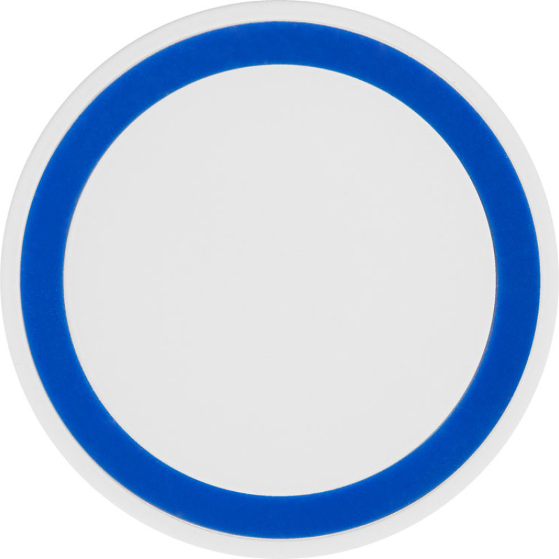 Беспроводное зарядное устройство «Dot», 5 Вт, белый/синий