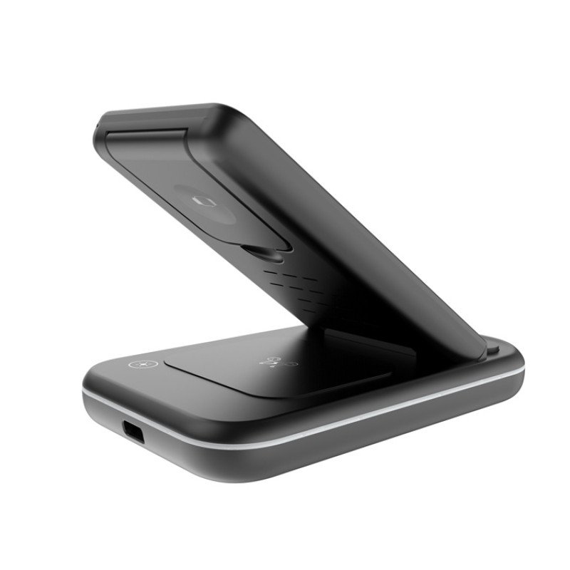 Беспроводное зарядное устройство 3-в-1 CANYON WS-304 (CNS-WCS304B), 15W, черный