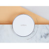Беспроводное зарядное устройство Rombica  «NEO Core Quick» c быстрой зарядкой, белый (с лого)