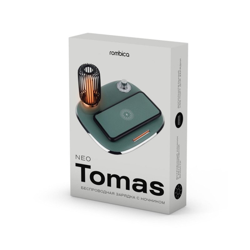 Беспроводное зарядное устройство Rombica NEO Tomas Quick Black (Р)
