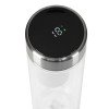 Стеклянный термос с индикатором температуры "Tapp", 500 мл, серебристый