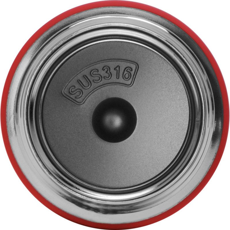 Термос с индикатором температуры "Module", 360 мл, красный