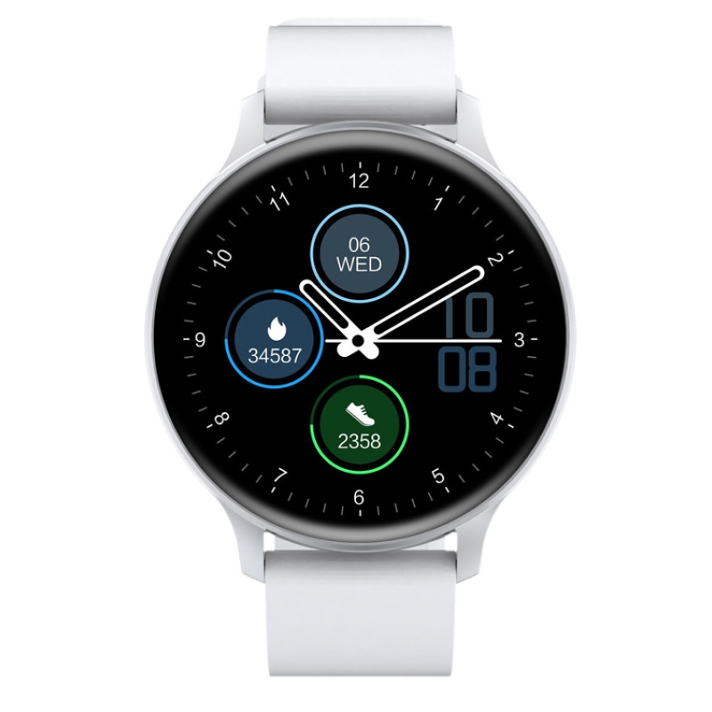 Смарт-часы Canyon SW-68 “ Badian”, IP68, серебряный (Р)