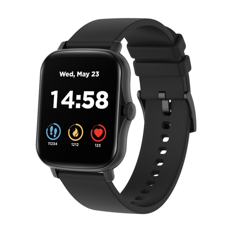 Умные часы CANYON Barberry SW-79, IP 67, BT 5.1, сенсорный дисплей 1.7, черный (Р)