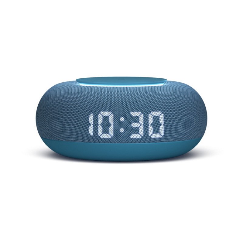 Умная колонка VK Капсула Мини с голосовым помощником Марусей, морской синий