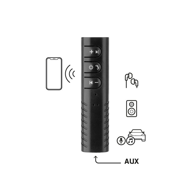 Bluetooth ресивер, BT 5.0, 90 мАч, черный, Deppa Bluetooth ресивер, BT 5.0, 90 мАч, черный, Deppa