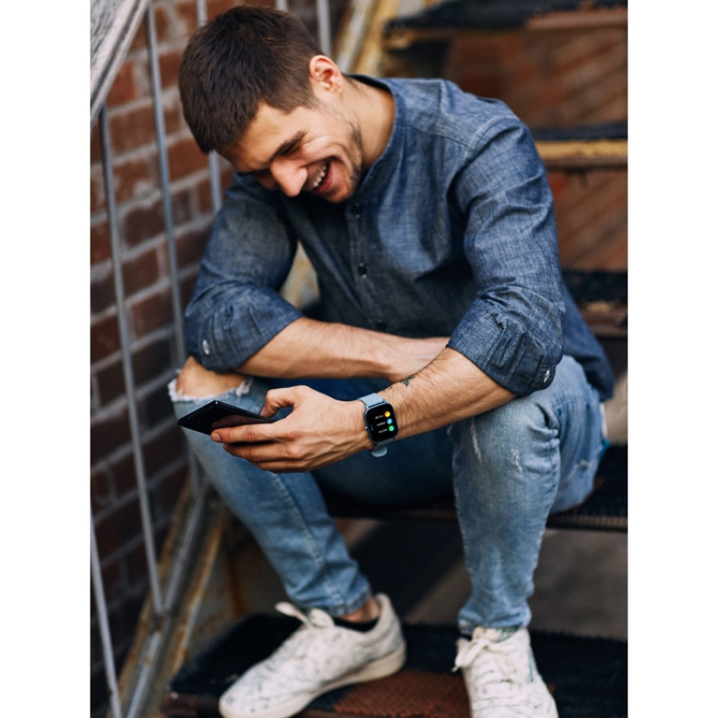 Смарт-часы Canyon SW-74 "Wildberry" , IP67, синий (Р)