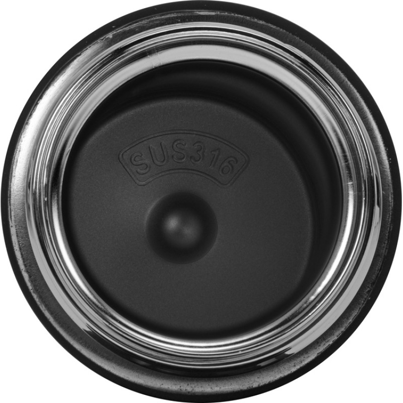 Термос с индикатором температуры "Module", тубус, 360 мл, черный