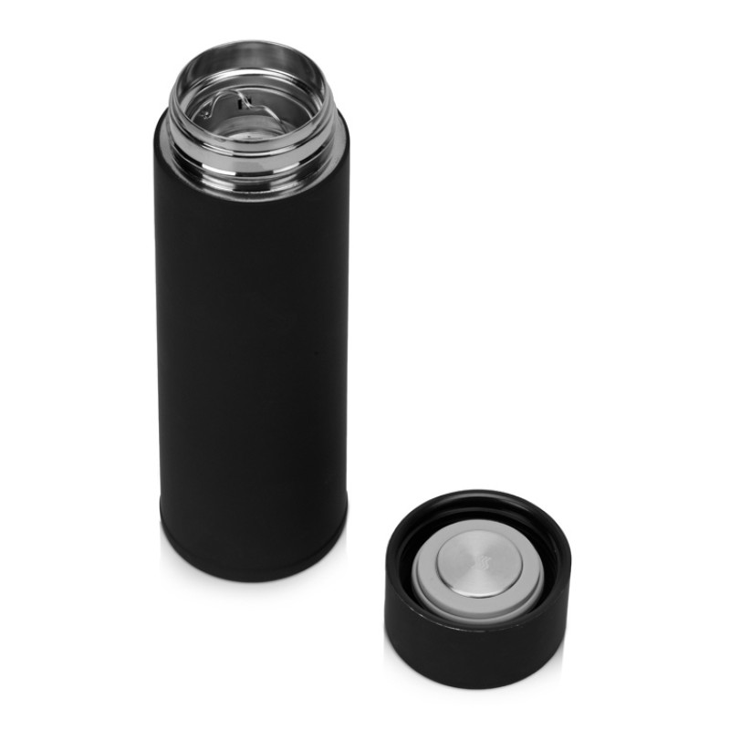 Термос с индикатором температуры "Module", 360 мл, черный