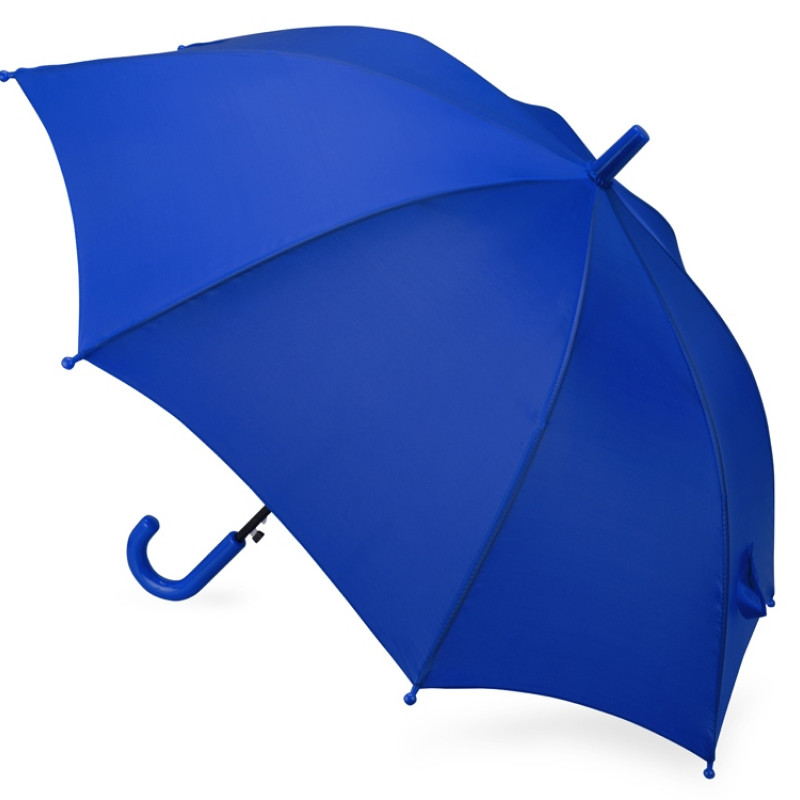 Зонт-трость "Edison", полуавтомат, детский, синий